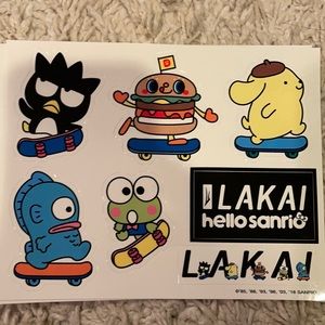 Lakai x Sanrio sticker pack
